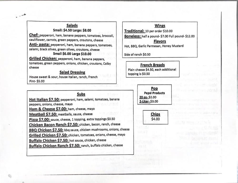 South Philly Pizza Menu image 2